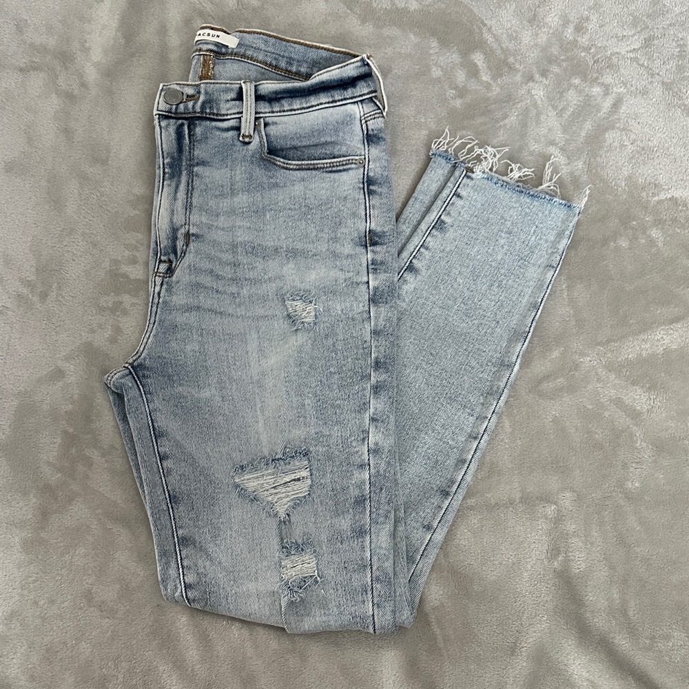 PacSun High Rise Ripped Jeggings